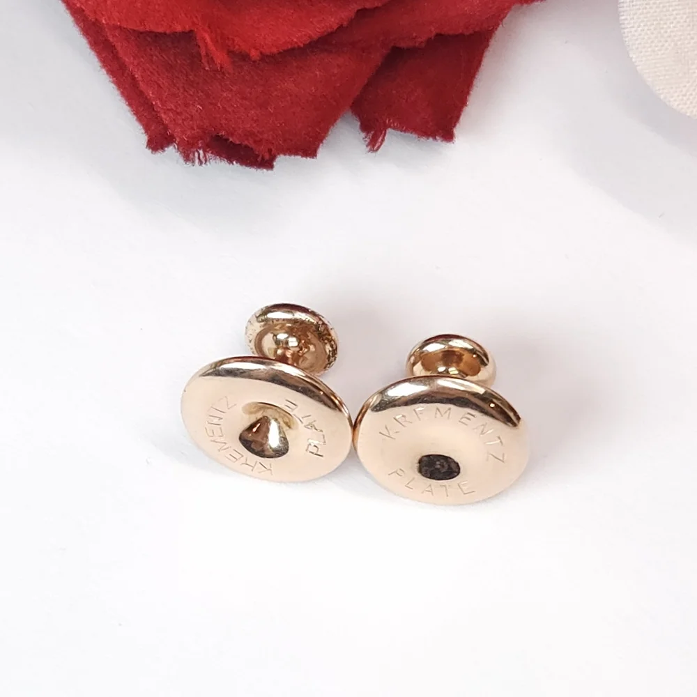 Vintage Krementz Gold Plate Cuff Links